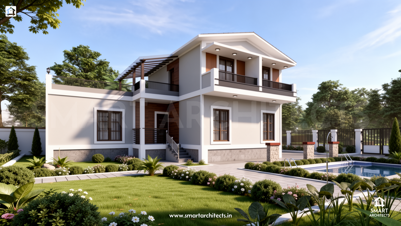 Exterior design by Smart Architects